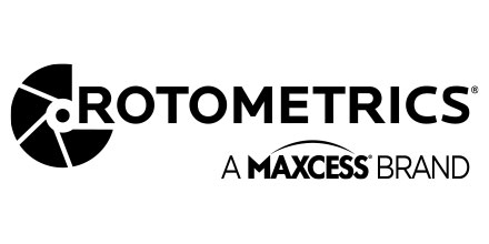 Logo ROTOMETRICS a MAXCESS Brand